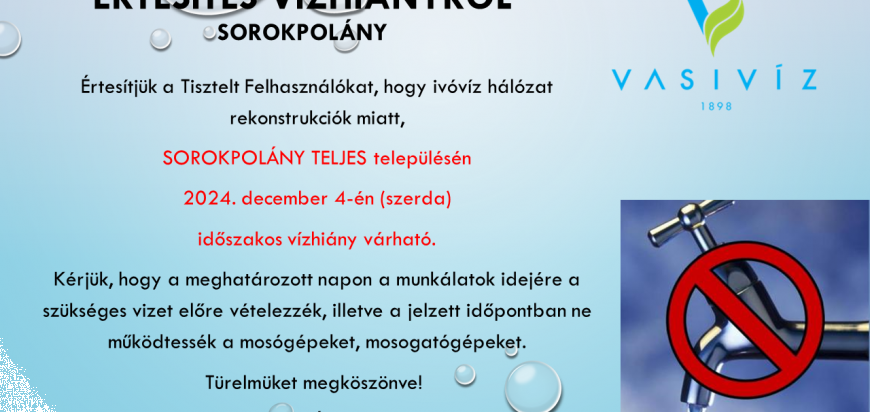 ÉRTESÍTÉS VÍZHIÁNYRÓL -Sorokpolány - 2024.12.04.png