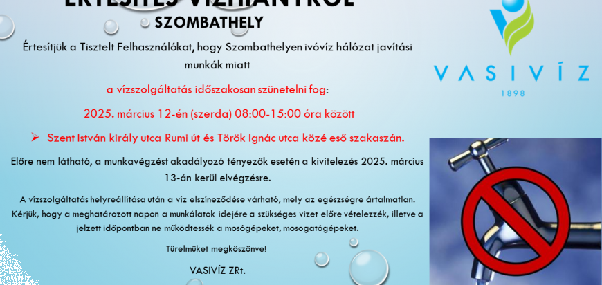 ÉRTESÍTÉS VÍZHIÁNYRÓL -Szombathely - 2025.03.12.png